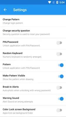 Fingerprint App Lock android App screenshot 0